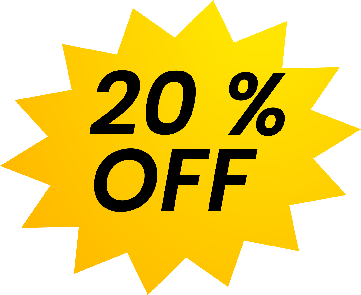 20% OFF