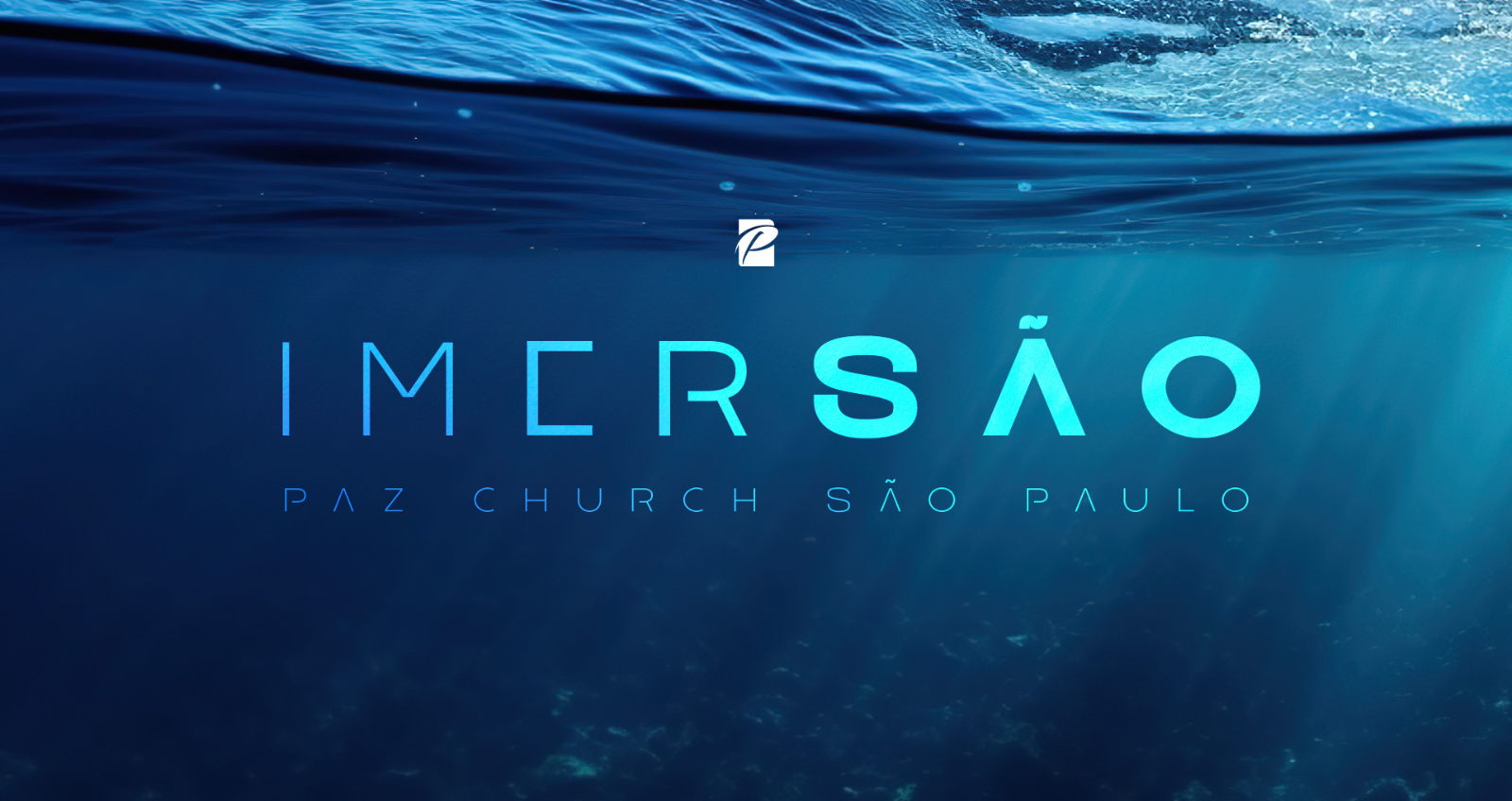 Arte oficial da Imersão PAZ Church São Paulo